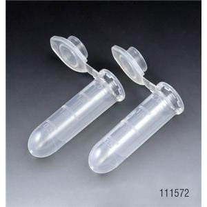 Microcentrifuge Tube Polypropylene 2mL Non-Sterile 500/Bg