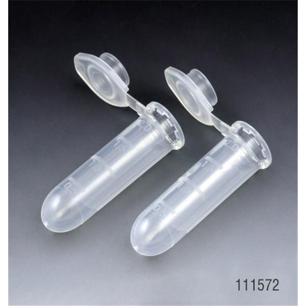 Microcentrifuge Tube Polypropylene 2mL Non-Sterile 500/Bg