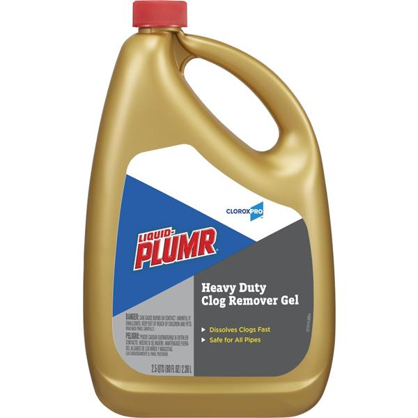 Liquid-Plumr Heavy-Duty Clog Remover Drain Cleaner 80 Oz 6/Box 6/Bx