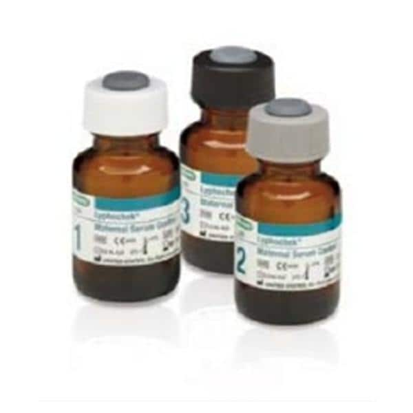 Lyphochek Maternal Serum Tri-Level Control 6x5mL Lyophilized For Analyzer Ea