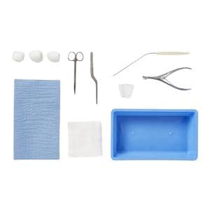 Nosebleed Tray Gauze 4x4" 8-Ply/Forceps