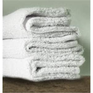 Hand Washcloth White Cotton 12x12