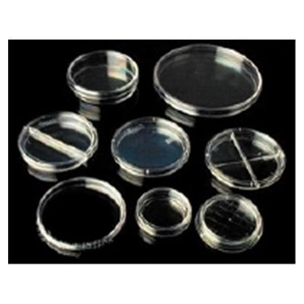 Petri Dish Monoplate 100x15mm 500/Ca