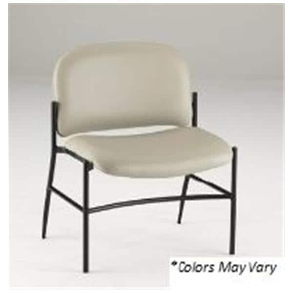 Patient Armless Chair Black/Doe Ea