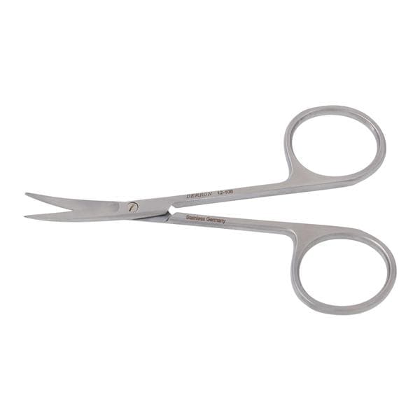 Iris Scissors Curved 3-1/2" Stainless Steel Ea