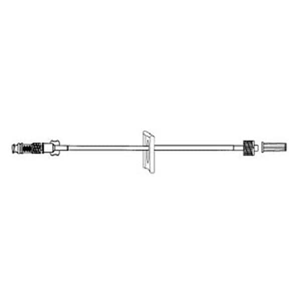 IV Extension Set 7" Injection Site 1 Male Luer Lock/1 Female Luer Lock 50/Ca