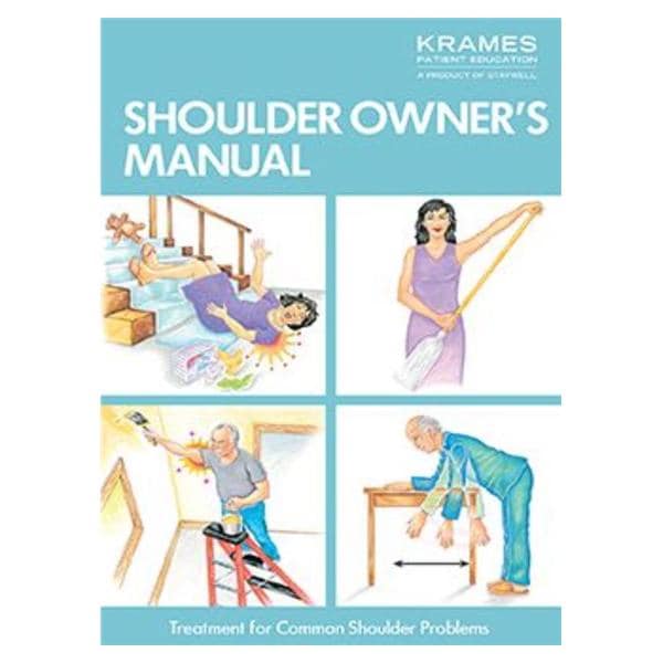 Shoulder Owner's Manual Educational Booklet Ea