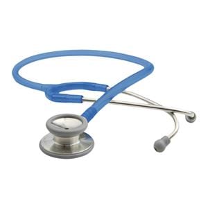 Adscope 603 Classic Stethoscope Adult Frosted Royal Blue Single Lumen Tubing Ea