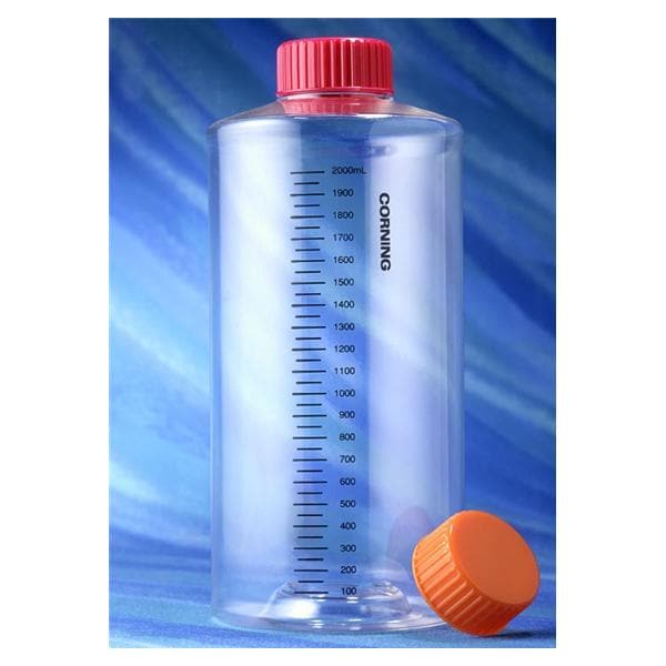 Roller Bottle Polystyrene Clear 2200mL 40/Ca