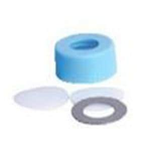 Autosampler Cap PTFE Blue 100/Pk