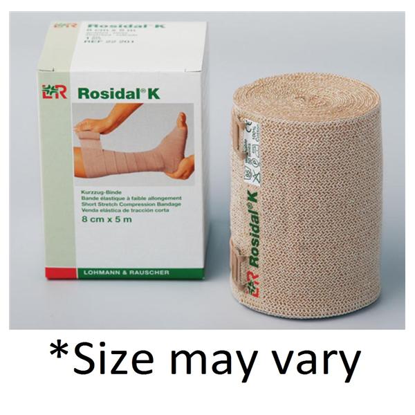 Rosidal K Stretch Bandage Cotton 8cmx5m 20/Ca