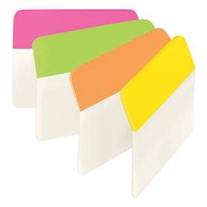 Post-it Durble Hanging File Folder Tab 2 in x 1.5 in Asst 24/Pack 24/Pk