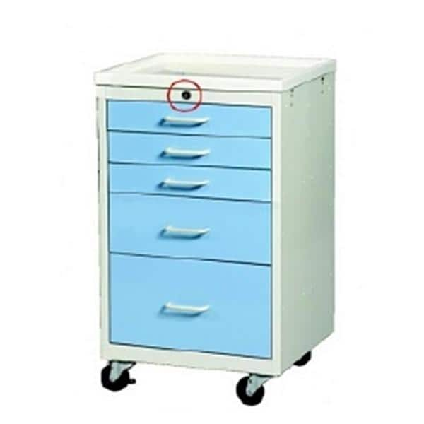 Anesthesia Cart 34x18x18-1/2" (5) Drawer