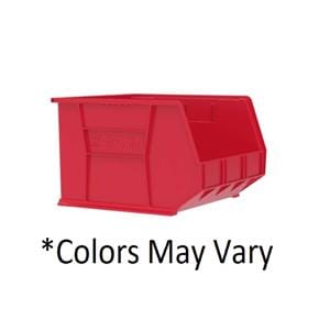 AkroBins Storage Bin Red Polymer 18x16-1/2x11" 3/Pk