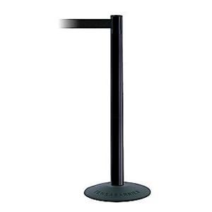 Sign Post Crowd Control PVC Black Ea Ea