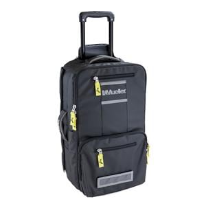 Medi Kit Mule Medical Bag 14x26.5x9.5" Black Zipper Closure Sd Hndl/Rtrct Hndl