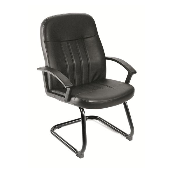 Budget LeatherPlus Guest Chair Ea