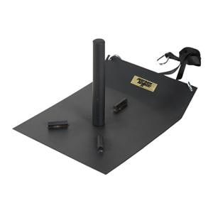 Economy Flat Bottom Sled Black