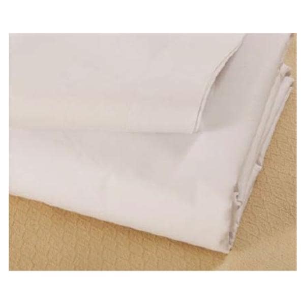 Global Select Draw Sheet White Cotton/Polyester 54x72