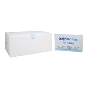 Discover Drug Screen Dip Card Test Kit CLIA Waived 25/Bx