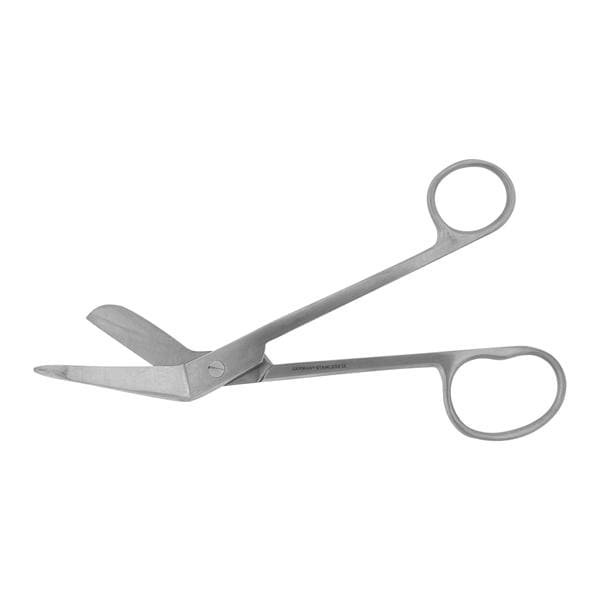 Lister Bandage Scissors Angled 8" Stainless Steel Non-Sterile Reusable Ea