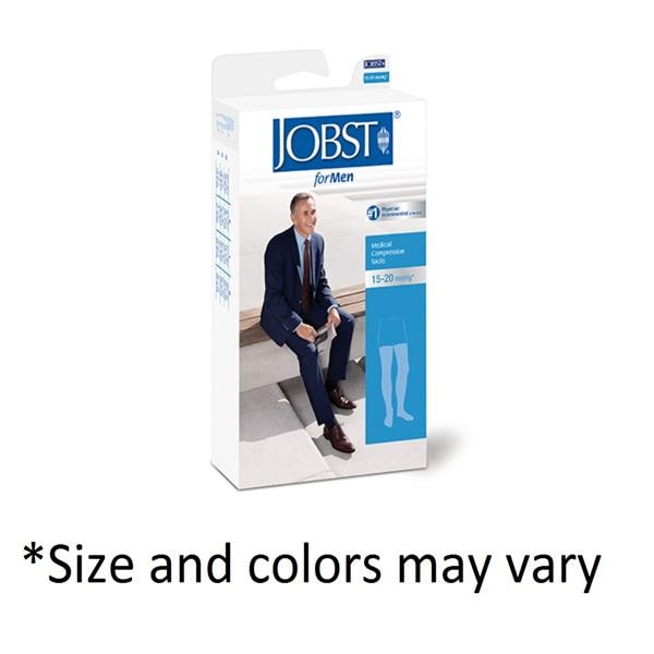 Jobst for Men Compression Socks Adult 15-20mmHg Medium