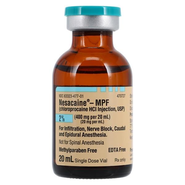 Nesacaine MPF Injection 2% Preservative Free SDV 20mL 25/Bx