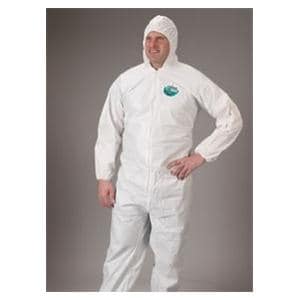 MicroMax Protective Coverall Large White 25/Ca