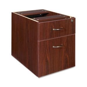 Essentials 69000 Series Pedestal Box/File Mahogany Ea