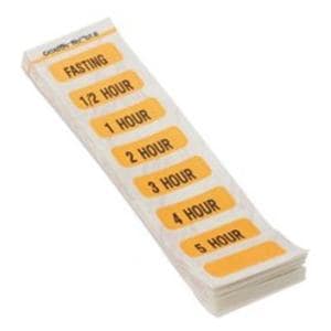 GTT Tablet Label Yellow 1-1/4x1/2" 50/Pk