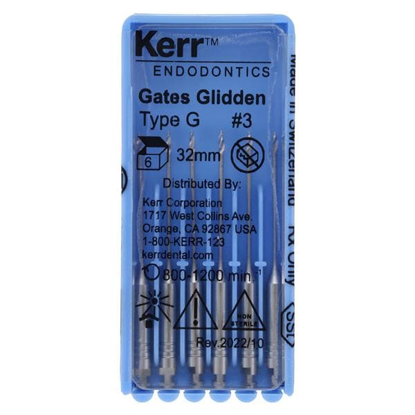 Gates Glidden Drill 32 mm Size 3 6/Pk