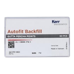 Autofit Backfill Cones Gutta Percha 60/Pk