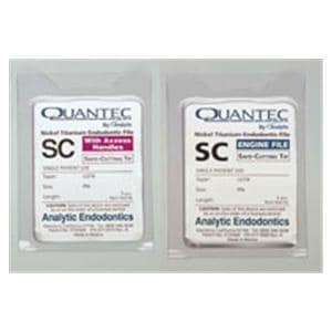 Quantec SC Axxess Rotary File 21 mm Size 15 White 0.02 5/Pk