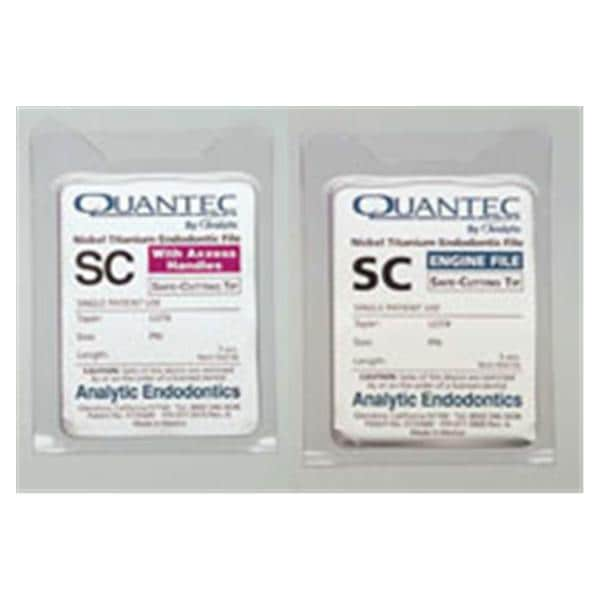 Quantec SC Axxess Rotary File 21 mm Size 15 White 0.02 5/Pk