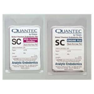 Quantec SC Axxess Rotary File 21 mm Size 25 Pink 0.03 5/Pk