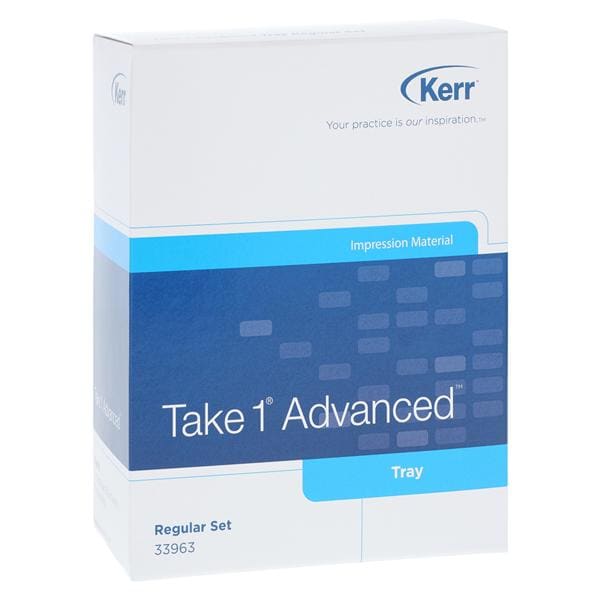 Take 1 Advanced Impression Material Tray Reg St 50 mL Heavy Body Refill 2/Pk