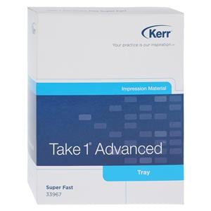 Take 1 Advanced Impression Material Tray Spr Fst St 50 mL Heavy Body Refill 2/Pk, 16 PK/CA