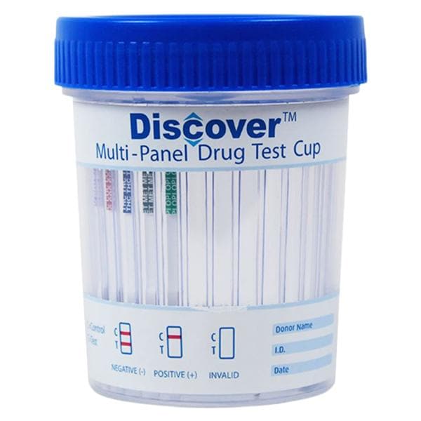 Discover Drug Screen Test Cup Forensic Use Only 25/Ca