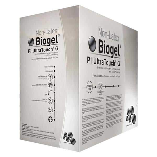 Biogel PI Ultratouch G Polyisoprene Surgical Gloves 6 Straw