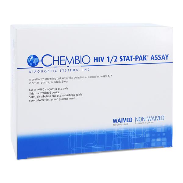 STAT-PAK HIV 1/2 Test Kit CLIA Waived Ea