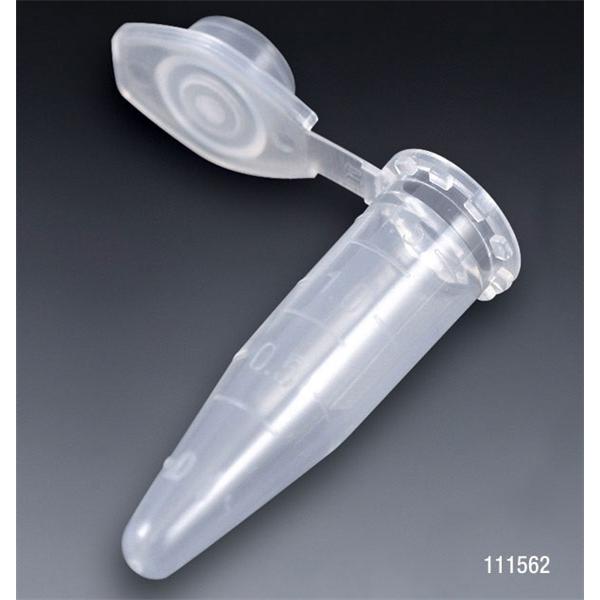 Microcentrifuge Tube Polypropylene 1.5mL Non-Sterile 500/Bg