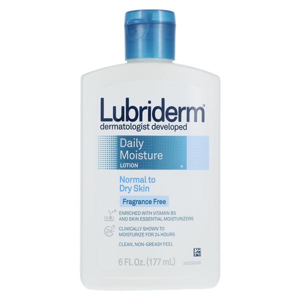 Lubriderm Daily Moisturizing Lotion 6oz Fragrance Free Body 6oz/Bt