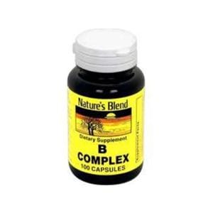 Vitamin B-Complex Supplement Capsules 100/Bt