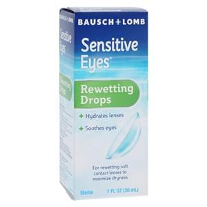 Sensitive Eyes Contact Lens Drops 1oz/Bt