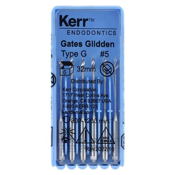 Gates Glidden Drill 32 mm Size 5 6/Pk