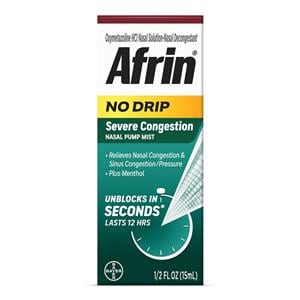 Afrin Severe Congestion Nasal Decongestant Mist Spray 0.05% 15ml/Bt