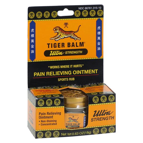 Tiger Balm Analgesic Topical Rub 18gm Ultra Strength 18gm/Jr