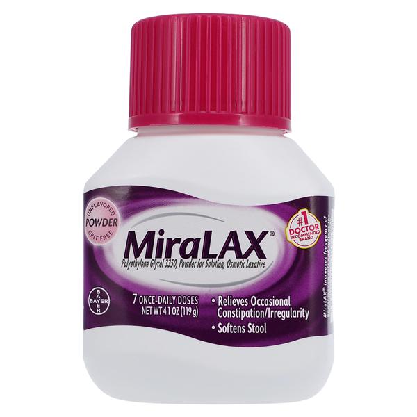 MiraLAX Laxative Powder 119gm Packet 4.0oz/Ea