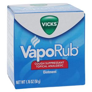 Vicks Vaporub Medicated Topical Cream 1.75ozJr, 36 JR/CA