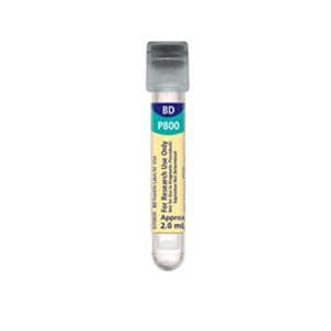 Vacutainer P800 Venous Blood Collection Tube Clear 2.0mL Hmgrd Clsr Plstc 100/Ca